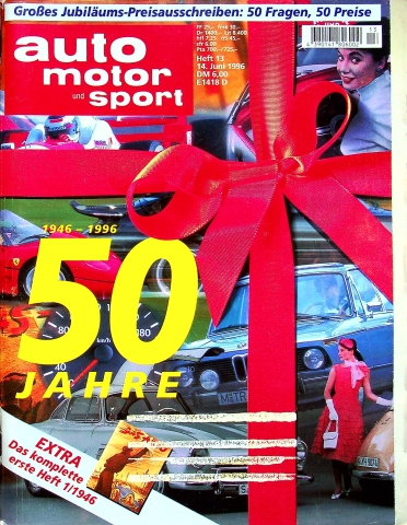 Deckblatt Auto Motor und Sport (13/1996)